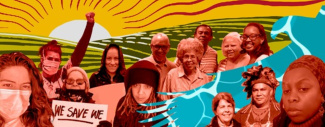 New Jersey Ida Just Recovery Fund Banner Image with People's Faces